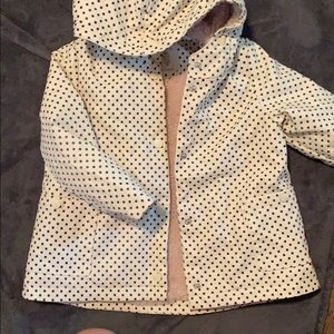 Zara toddler girls rain coat